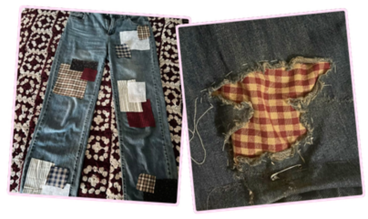 Rapiéçage jeans