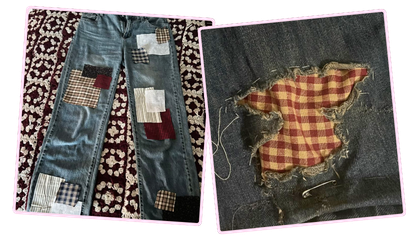 Rapiéçage jeans